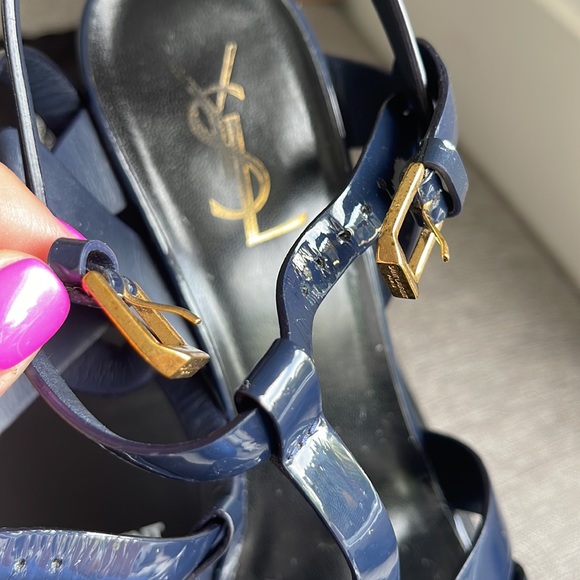 Saint Laurent 105 Tribute Platform Sandal - Picture 5 of 9